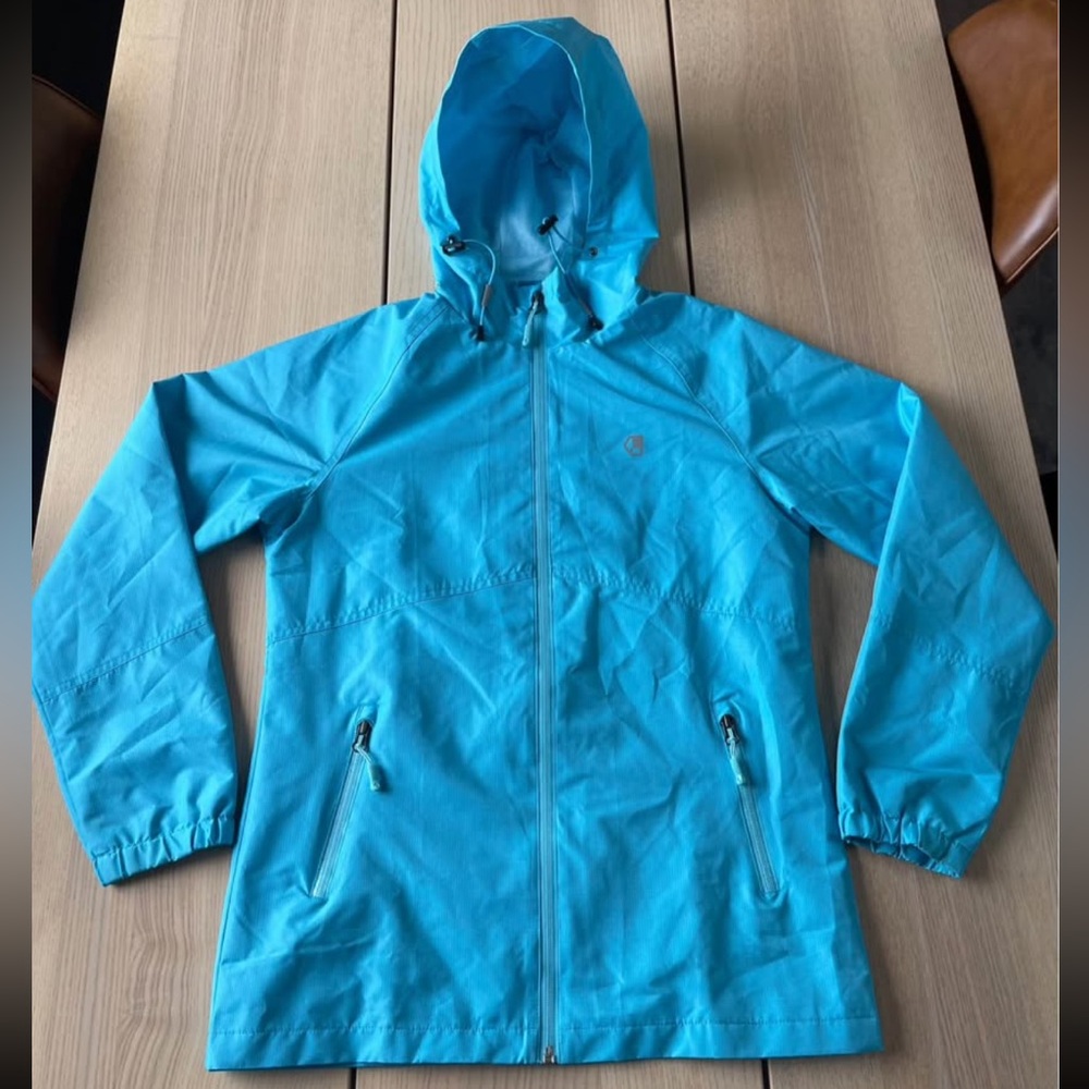 Liquid women’s windbreaker size xl, xl ladies light blue windbreaker by Liquid